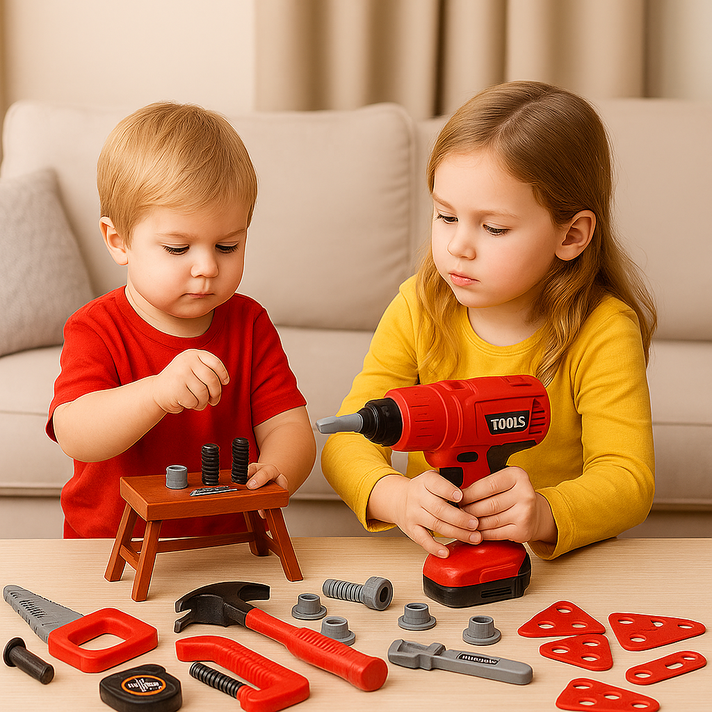 Child-Safe Tool Play Set