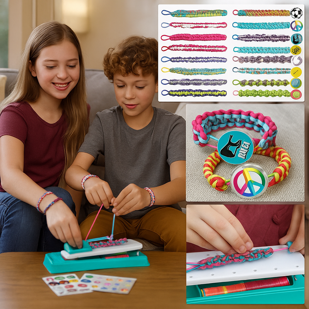 DIY Braiding Bracelet Kit