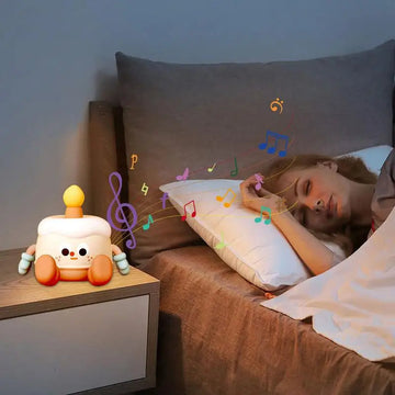 Cute Birthday Cake Nightlight