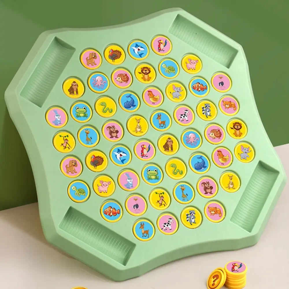 Animal Coin Memory Flipping Game