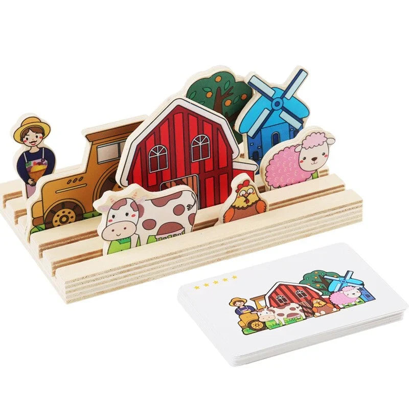 Finding Right Combination Forest Quest - Find the Right Combinations! - 3D Puzzle – Peakaboo
