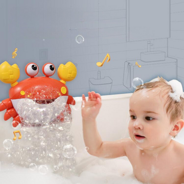 Bubble Fun Crab Bath Toy