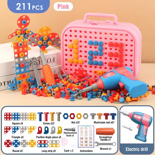 Builder’s Drill Set for Kids