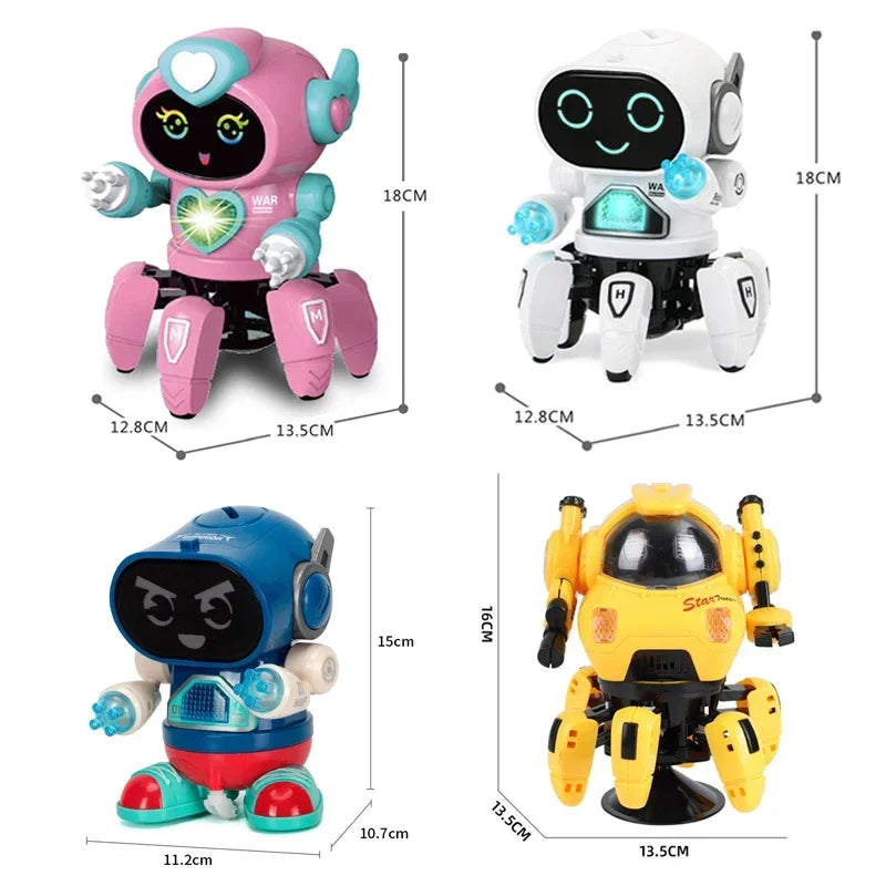 Dancing Robot Toy with Lights and Music