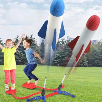 Children's foam rocket launcher