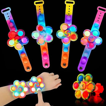 Fidget Spinner Bracelet - Wearable Stress Reliever for Kids
