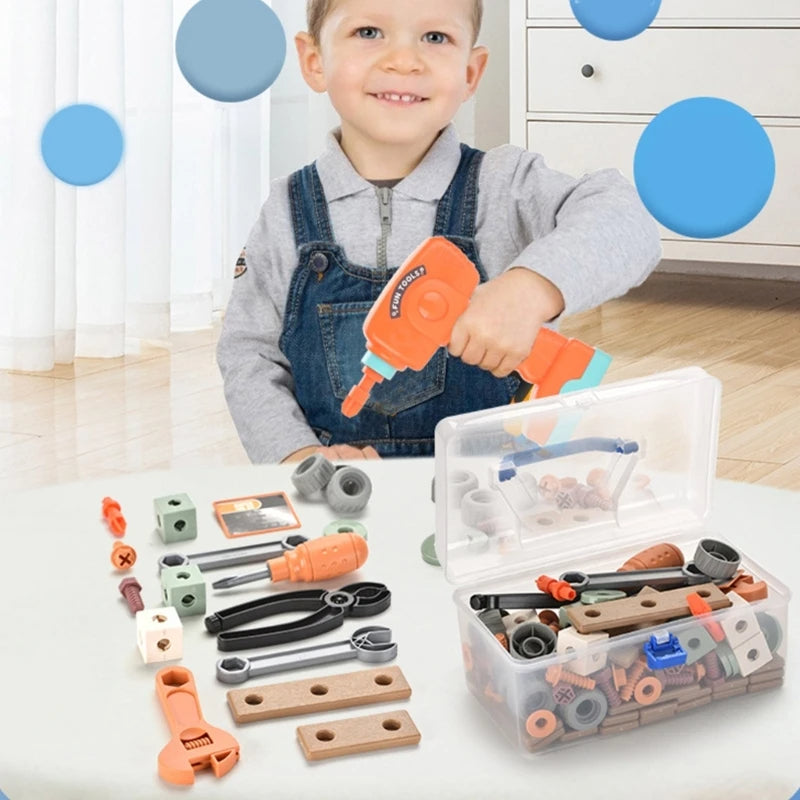 Construction Kit Playset for Little Craftsmen
